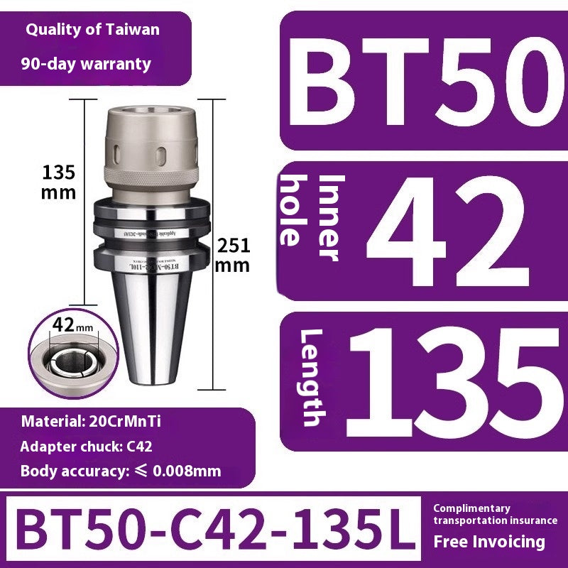 2096-CNC high-precision strong tool holder BT40 BT30 BT50 CNC machining center C32 chuck tool holder Shandong Denso Pricision Tools Co.,Ltd.